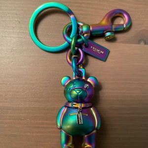 Genuine Coach Bear Keychain